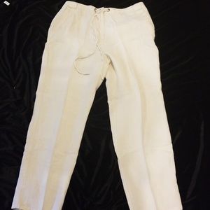 JM Collection Linen Pants 14 P